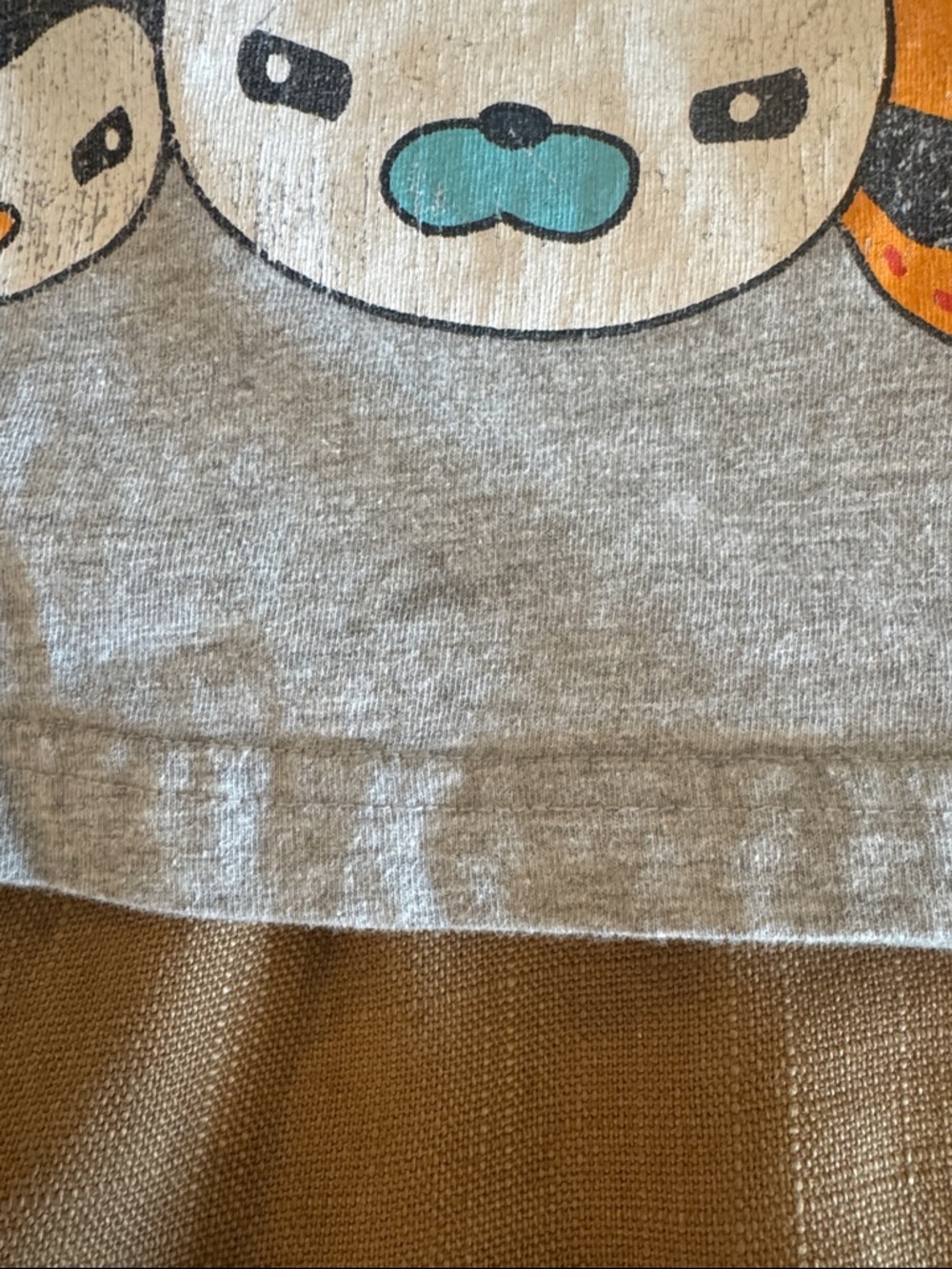 Octonauts 'Above & Beyond' Kids Graphic Tee - Gray with Orange & Teal - Picture 4 of 4